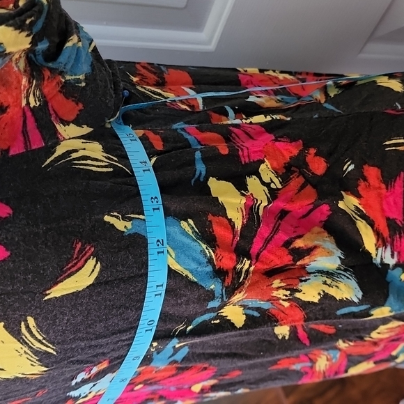 LIZ LANGE color splash open cardigan - Picture 7 of 11